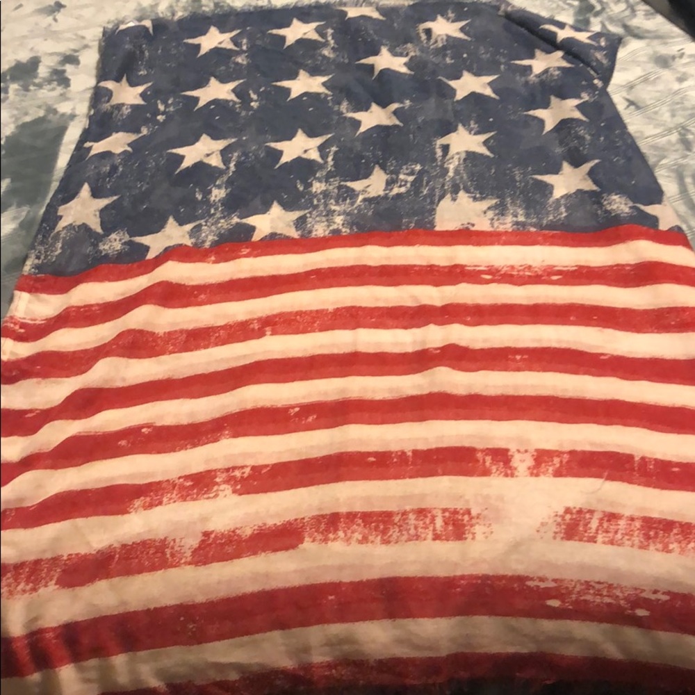 American Flag Infinity Scarf